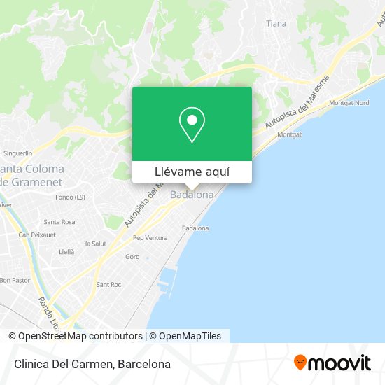 Mapa Clinica Del Carmen