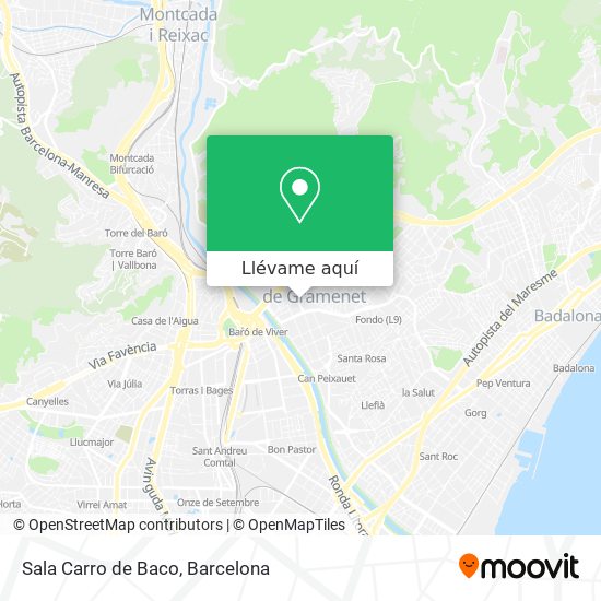 Mapa Sala Carro de Baco