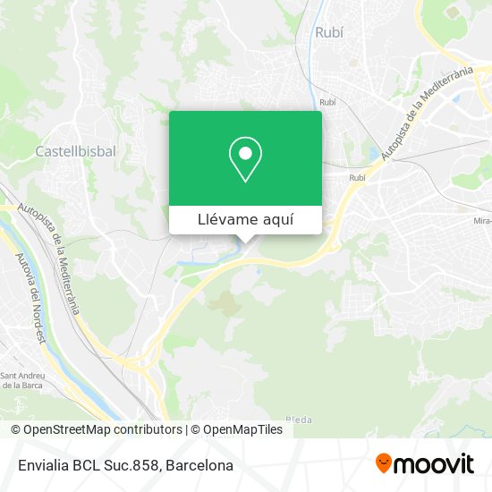 Mapa Envialia BCL Suc.858