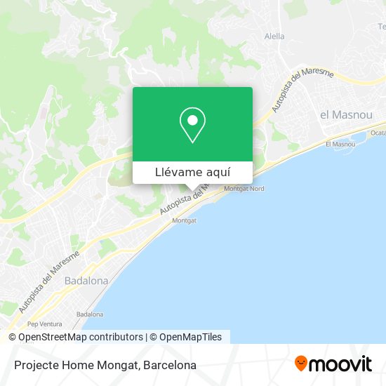 Mapa Projecte Home Mongat