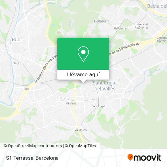 Mapa S1 Terrassa