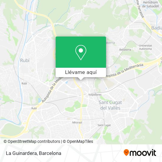 Mapa La Guinardera