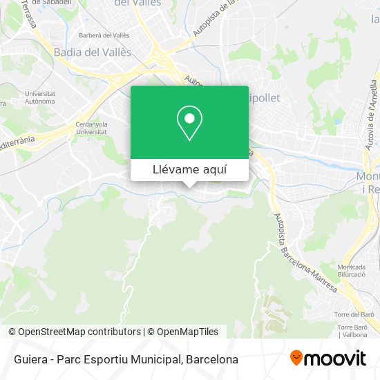 Mapa Guiera - Parc Esportiu Municipal