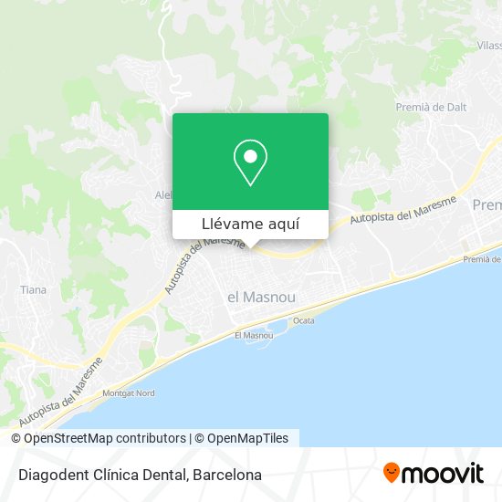 Mapa Diagodent Clínica Dental