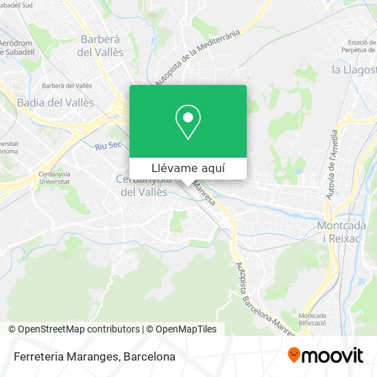 Mapa Ferreteria Maranges