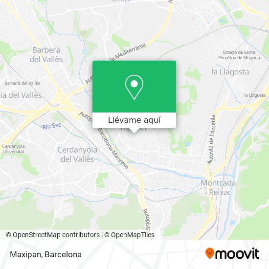 Mapa Maxipan