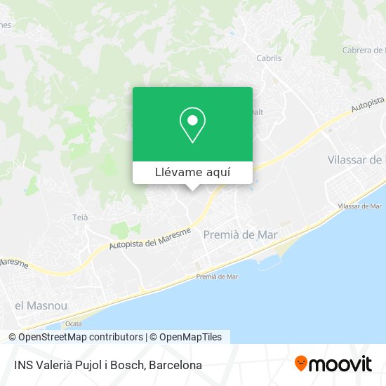 Mapa INS Valerià Pujol i Bosch