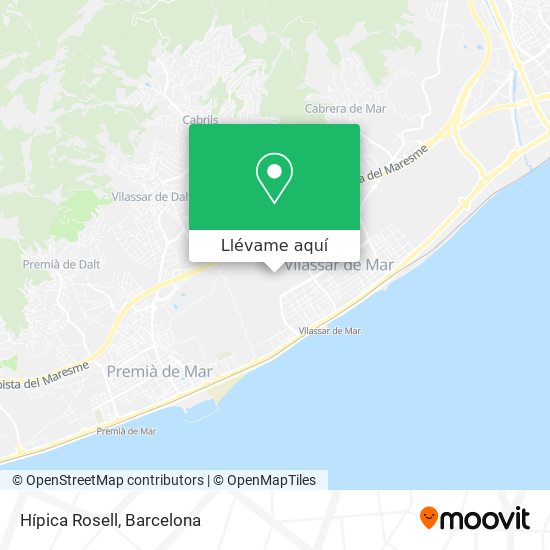 Mapa Hípica Rosell