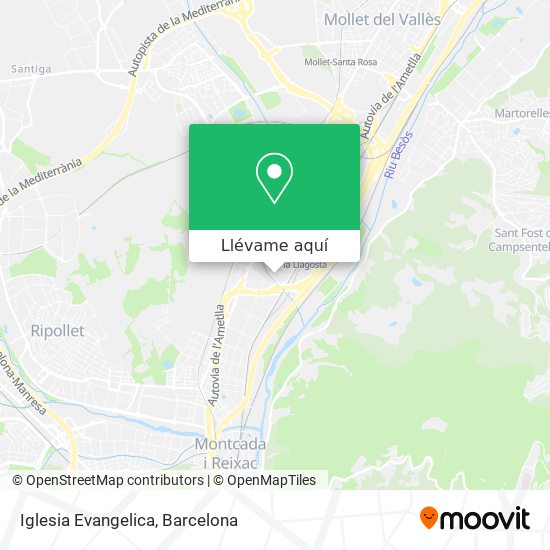 Mapa Iglesia Evangelica