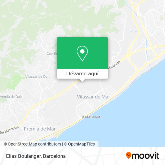Mapa Elias Boulanger