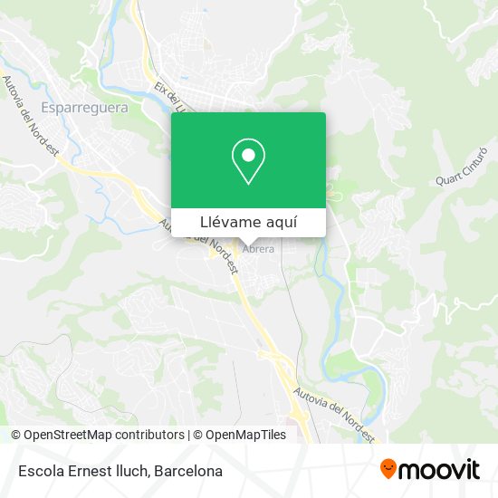 Mapa Escola Ernest lluch