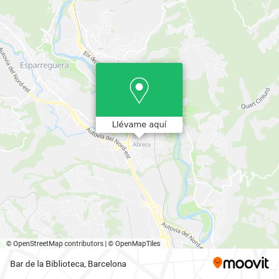 Mapa Bar de la Biblioteca