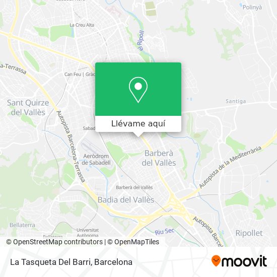 Mapa La Tasqueta Del Barri