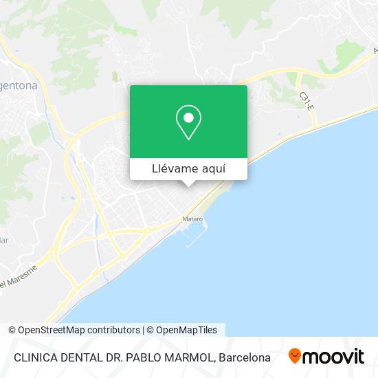 Mapa CLINICA DENTAL DR. PABLO MARMOL
