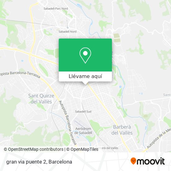 Mapa gran via puente 2