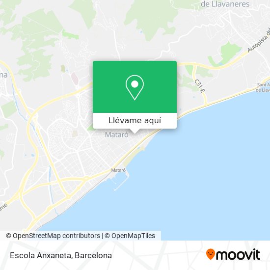 Mapa Escola Anxaneta