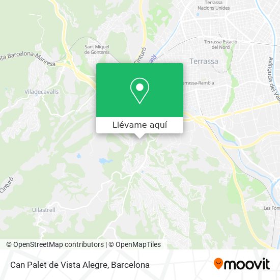 Mapa Can Palet de Vista Alegre