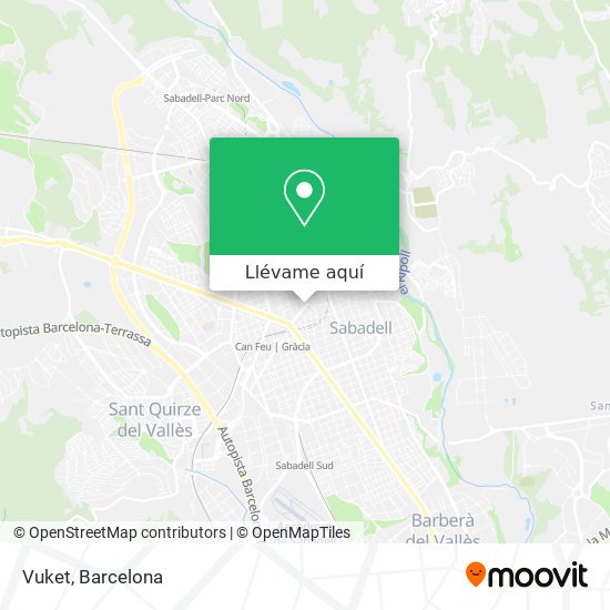 Mapa Vuket