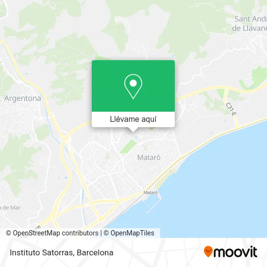 Mapa Instituto Satorras