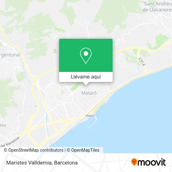 Mapa Maristes Valldemia