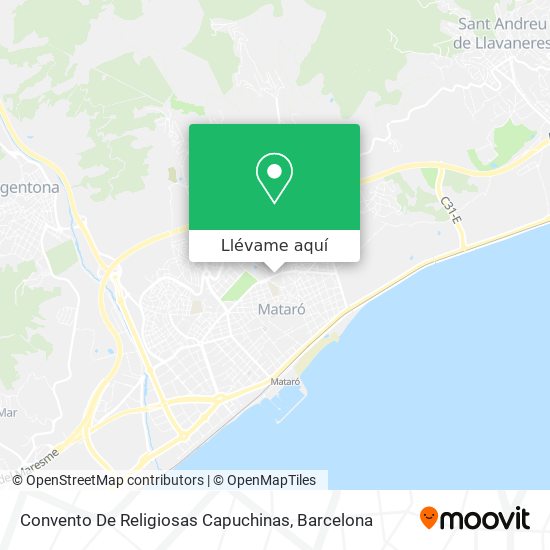 Mapa Convento De Religiosas Capuchinas