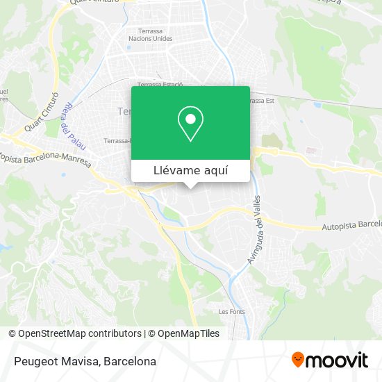 Mapa Peugeot Mavisa