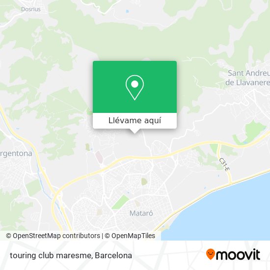 Mapa touring club maresme