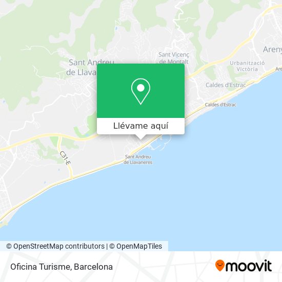 Mapa Oficina Turisme