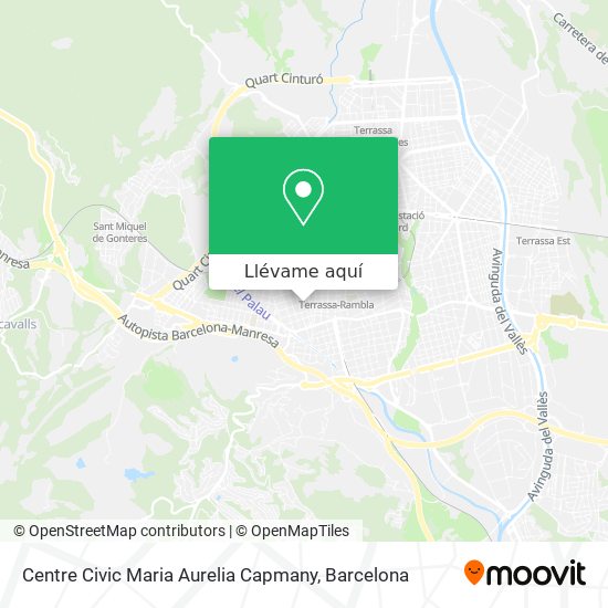 Mapa Centre Civic Maria Aurelia Capmany