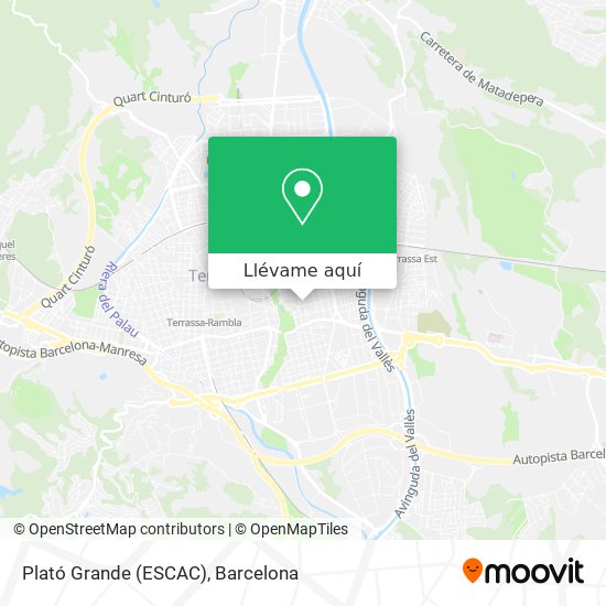 Mapa Plató Grande (ESCAC)