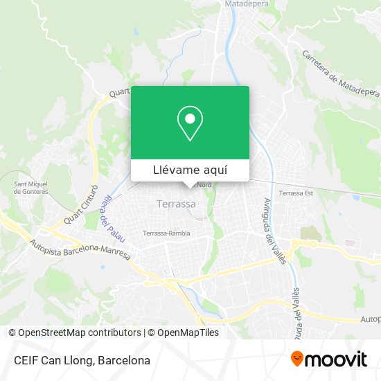 Mapa CEIF Can Llong
