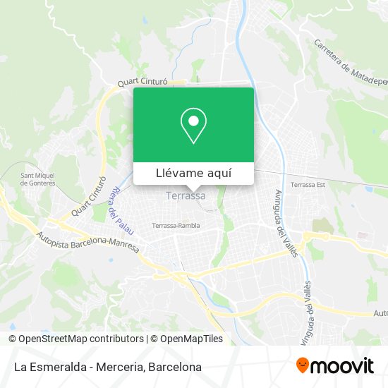 Mapa La Esmeralda - Merceria