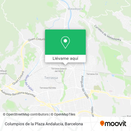 Mapa Columpios de la Plaza Andalucía