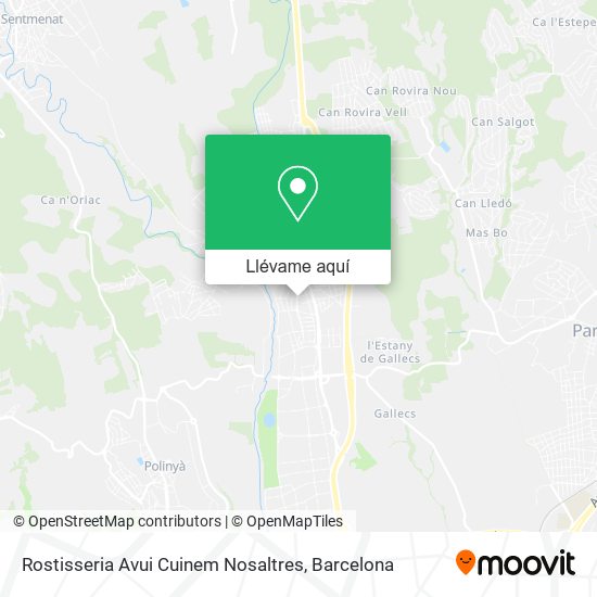 Mapa Rostisseria Avui Cuinem Nosaltres