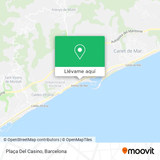 Mapa Plaça Del Casino