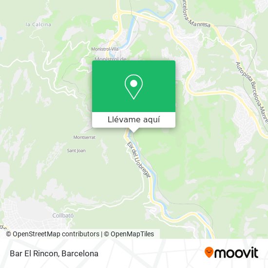 Mapa Bar El Rincon