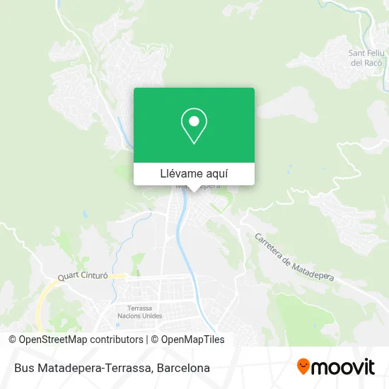 Mapa Bus Matadepera-Terrassa