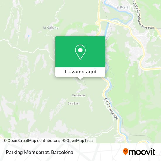 Mapa Parking Montserrat