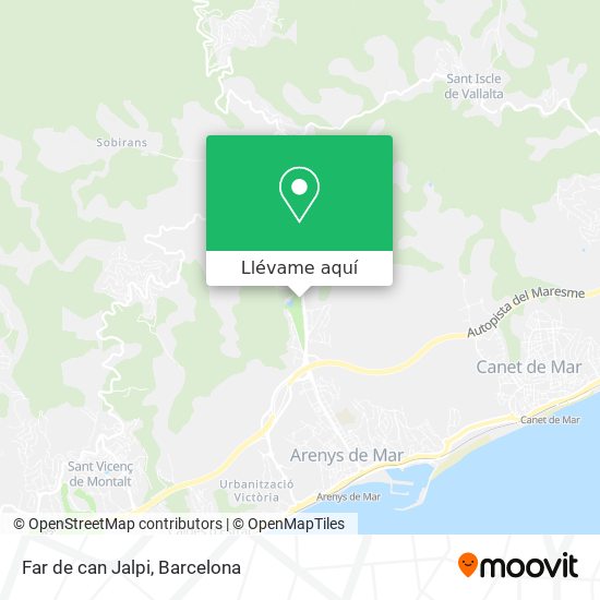 Mapa Far de can Jalpi
