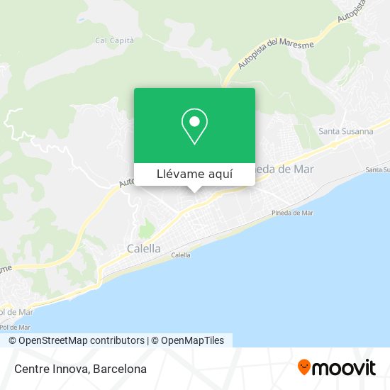 Mapa Centre Innova