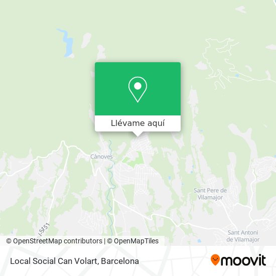 Mapa Local Social Can Volart