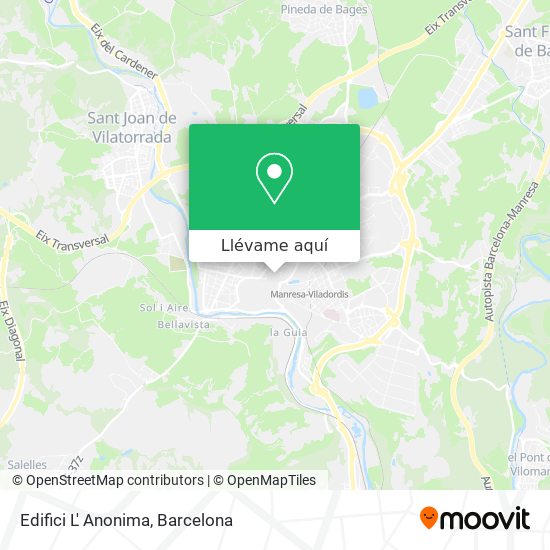 Mapa Edifici L' Anonima