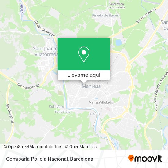 Mapa Comisaría Policía Nacional