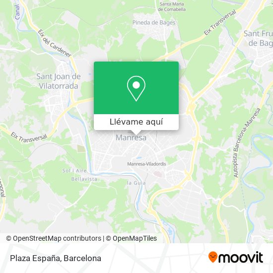 Mapa Plaza España