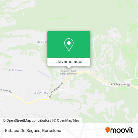 Mapa Estació De Segues
