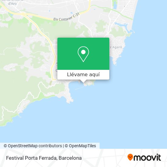 Mapa Festival Porta Ferrada