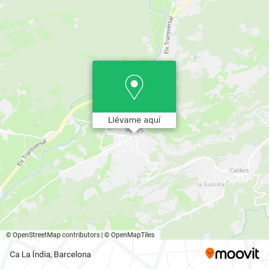 Mapa Ca La Índia