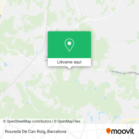 Mapa Roureda De Can Roig
