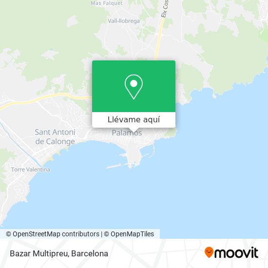 Mapa Bazar Multipreu