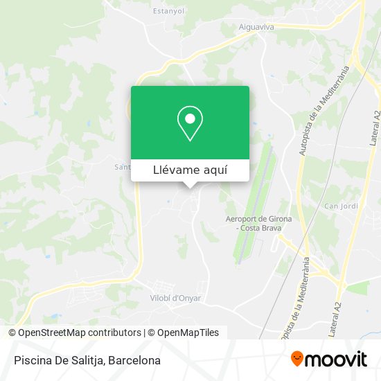 Mapa Piscina De Salitja